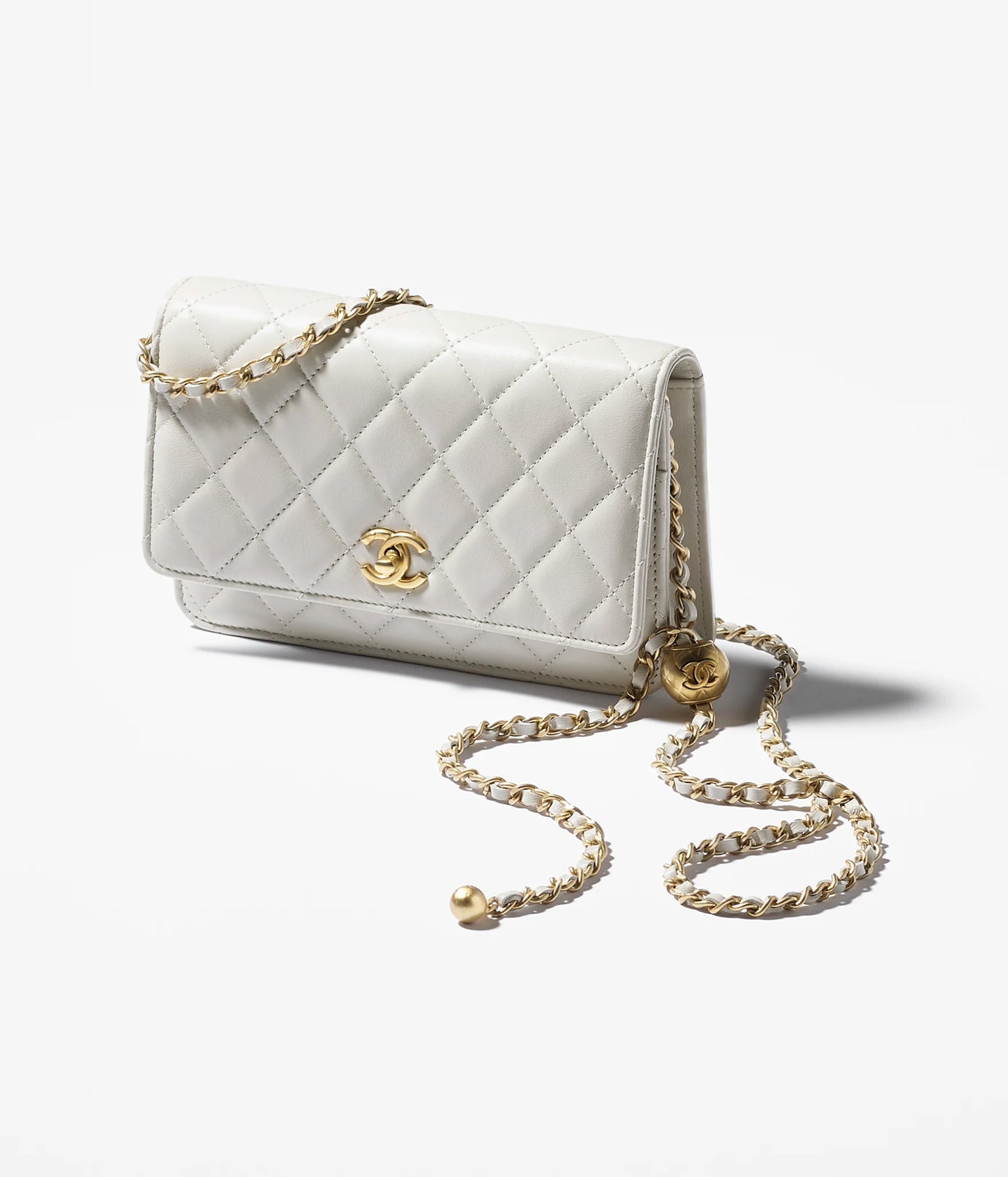 Chanel Wallet on Chain – Shiny Lambskin, Gold-Tone Metal